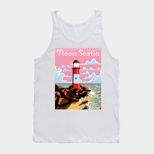 nova scotia lighthouse Tank Top